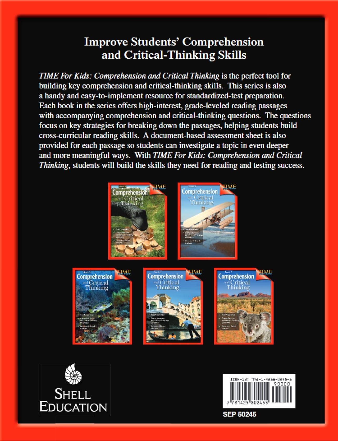 Comprehension and Critical Thinking Grade 5 (Comprehension & Critical Thinking)