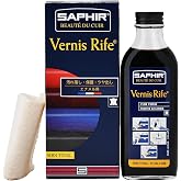 SAPHIR Vernis Rife - Patent Leather Cleaner - Shine, Clean and Protect against Cracking - Black - 100mL