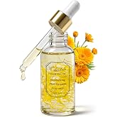 DAMUSI Calendula Essential Oil for Face &amp; Body,Moisturize Dry Skin,1 Fl Oz | Essential Oils for Women, Deeply Nourish Natural Face Moisturizer &amp; Massage Oils for Nails &amp; Hair Care