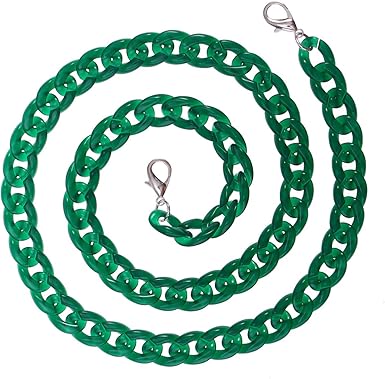 plastic chain bag strap