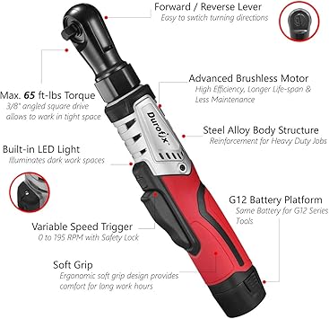 Durofix RW1210-3P-32 Ratchet Wrenches product image 3