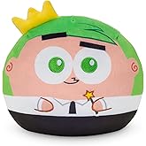 TeeTurtle Reversible The Fairly OddParents Cosmo 6-Inch Two-Sided Flip Plush Toy with Embroidered Details - Cute Mini Collectible Plush for Kids, Teens, and Adults