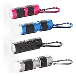 LUXPRO 40 Lumen Keychain Focus Mini LED Flashlight