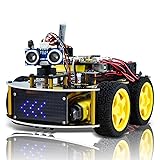 KEYESTUDIO Smart Car Robot,4WD Programmable DIY