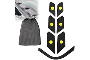 Sporacingrts Engine Bay Vent Covers Compatible with Corvette C8 2020-2025 Models Including 7 Piece Water Protection Kit Designed to Prevent Water Damage During Car Washing