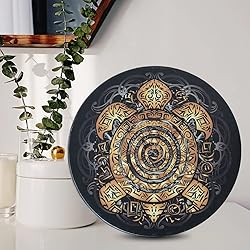 AZURAOKEY Shaman Drum, 10 Inch Frame Drum sktop