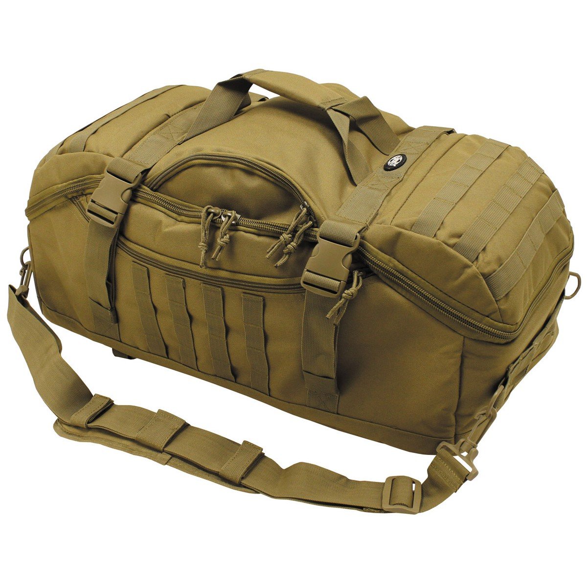 MFH 30655 Travel Backpack Bag, Coyote, 62 x 25 x 35 cm