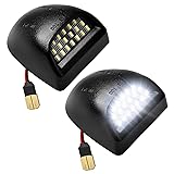LESAUCE Full LED License Plate Light Tag Lamp