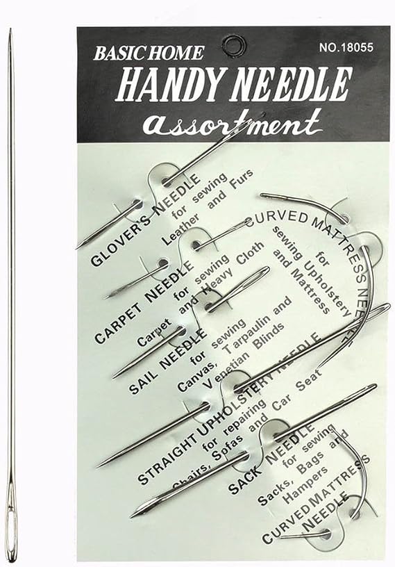 Sewing 25/100Pcs S/M/L/XL C Type Needles Curved Mattress Needle Repair