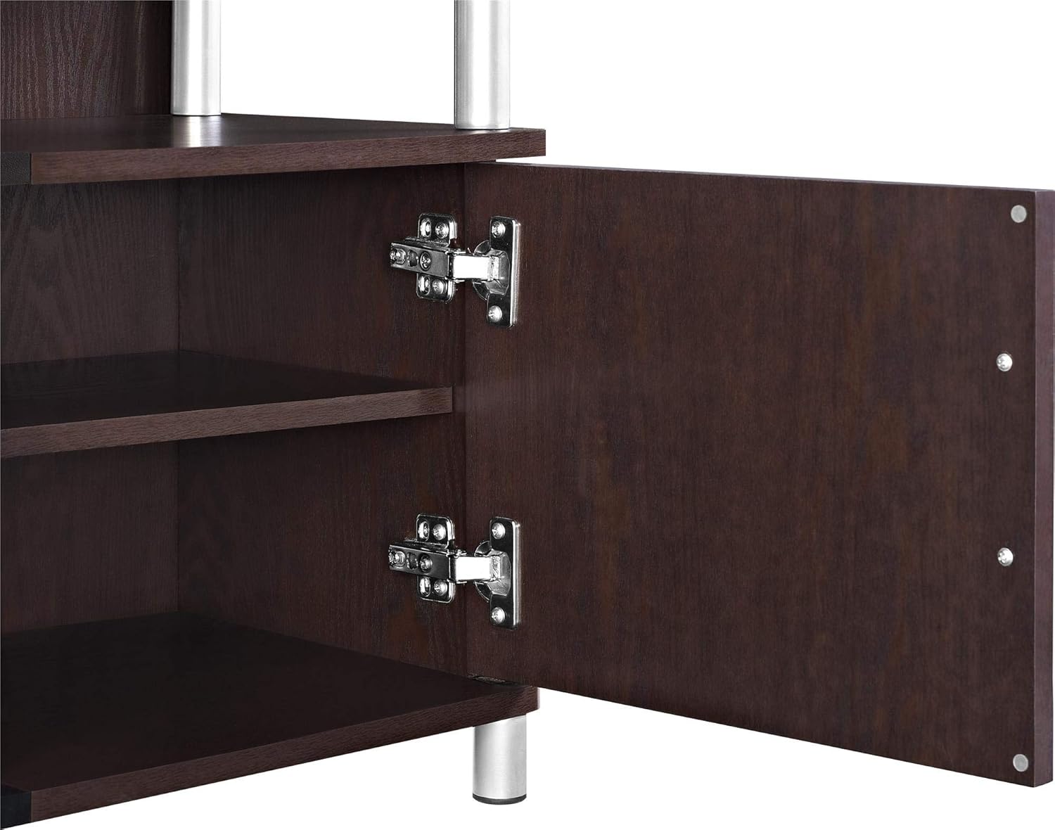 Ameriwood Home Carson TV Stand for TVs up to 70", Cherry: Furniture & Decor