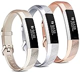 Pack 3 Replacement Band Compatible for Fitbit Alta