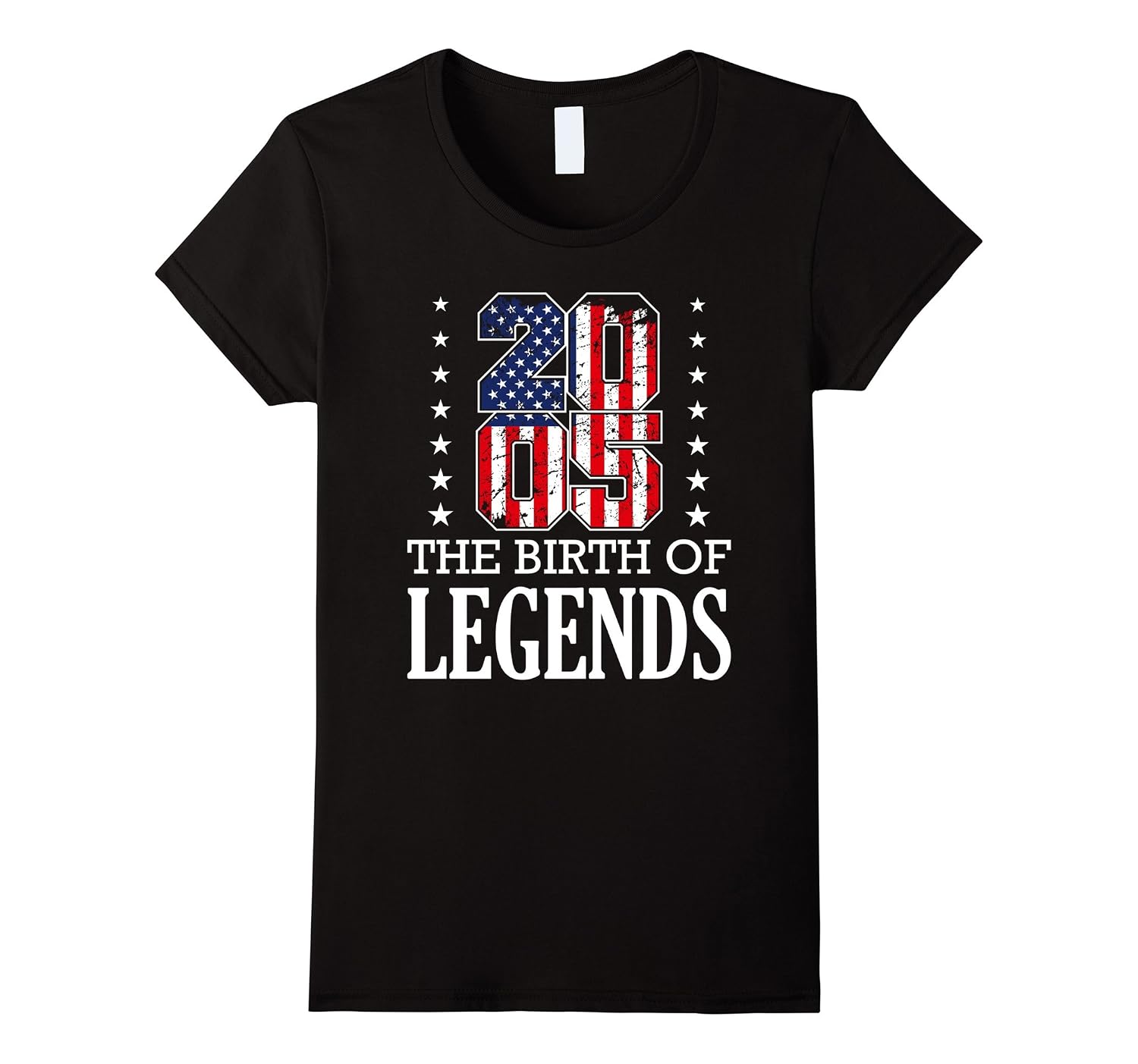 Life Begin at 13th T-Shirt Born in 2004 Birthday Gift Tee