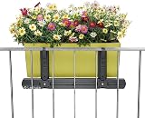 Lechuza Balconera Color 80 Light Gray Planter with Irrigation System view 6