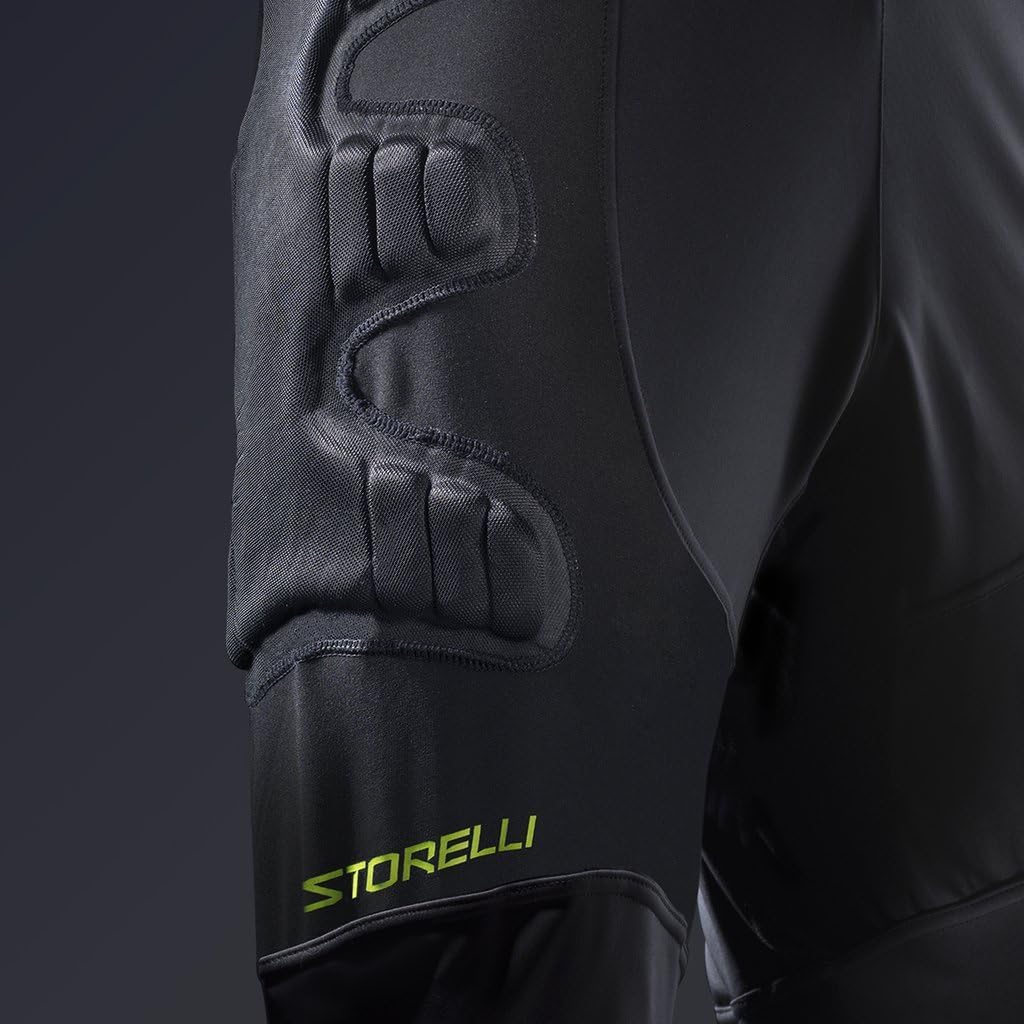 Storelli ExoShield Goalkeeper 3/4 Pants | 3/4-Length Padded Soccer Pants | Premium Hip and Knee Protection : Clothing
