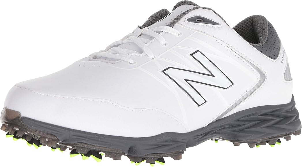 new balance men's nbg2004 waterproof spiked comfort golf shoe