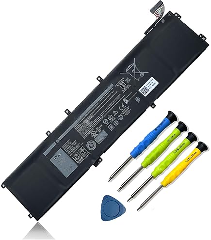 Amazon.com: 97Wh 4K1VM Laptop Battery Compatible with Dell