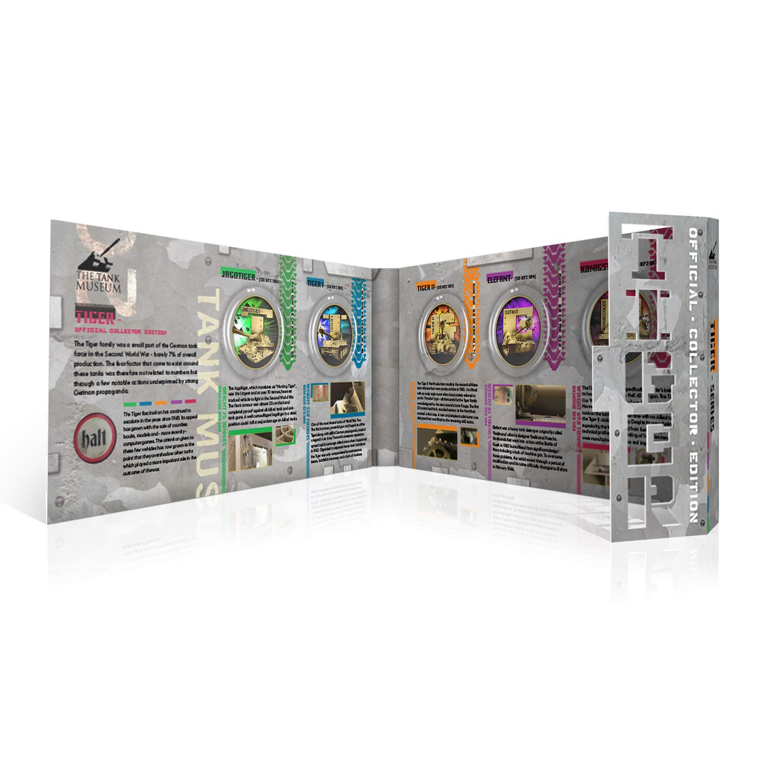 Tiger Tank Complete Gold Plated Commemorative Coin Collection