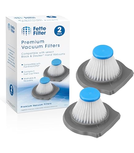 Filtro Lavabile Per Aspirapolvere Portatile - Compatibile Con Modelli Clean Slim & Reviva Series, 3 Pezzi