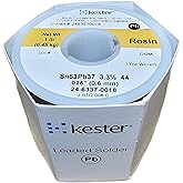 Kester 44 Lead Solder Wire - 1 lb - 0.025 in Wire Diameter - Sn/Pb Compound - 37 % Lead Content - 24-6337-0018 [PRICE is per 