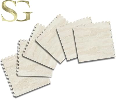 SG Traders Interlocking EVA Foam Mats 60x60cm 24x24in Gym Floor Tiles