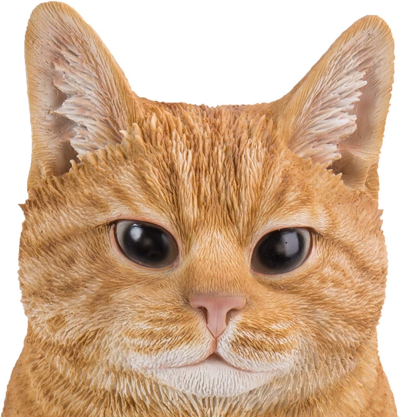 Vivid Arts Real Life Sitting Ginger Cat, Red - Image 3
