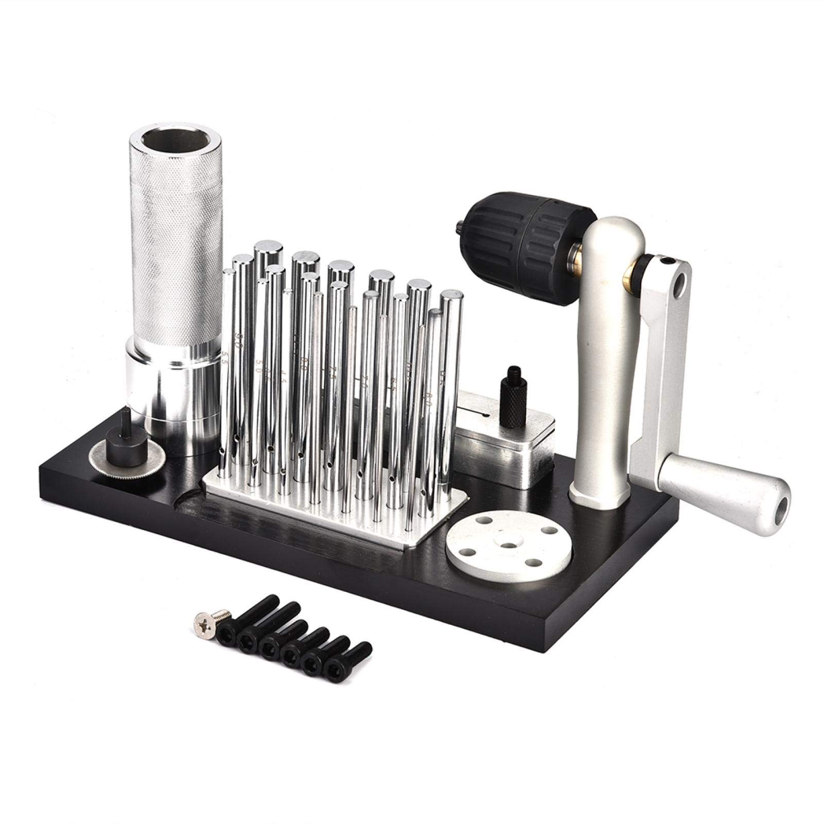 Jump Ring Maker,Jewelry Making Tool,Professional Stainless Steel Jump Rings Making Tools with 20 Spindles from 2.5mm to 12mm,for Jewelry Making Metal Forming