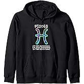 Horoscope Star Sign Astronomy Zodiac Sign Pisces Zip Hoodie
