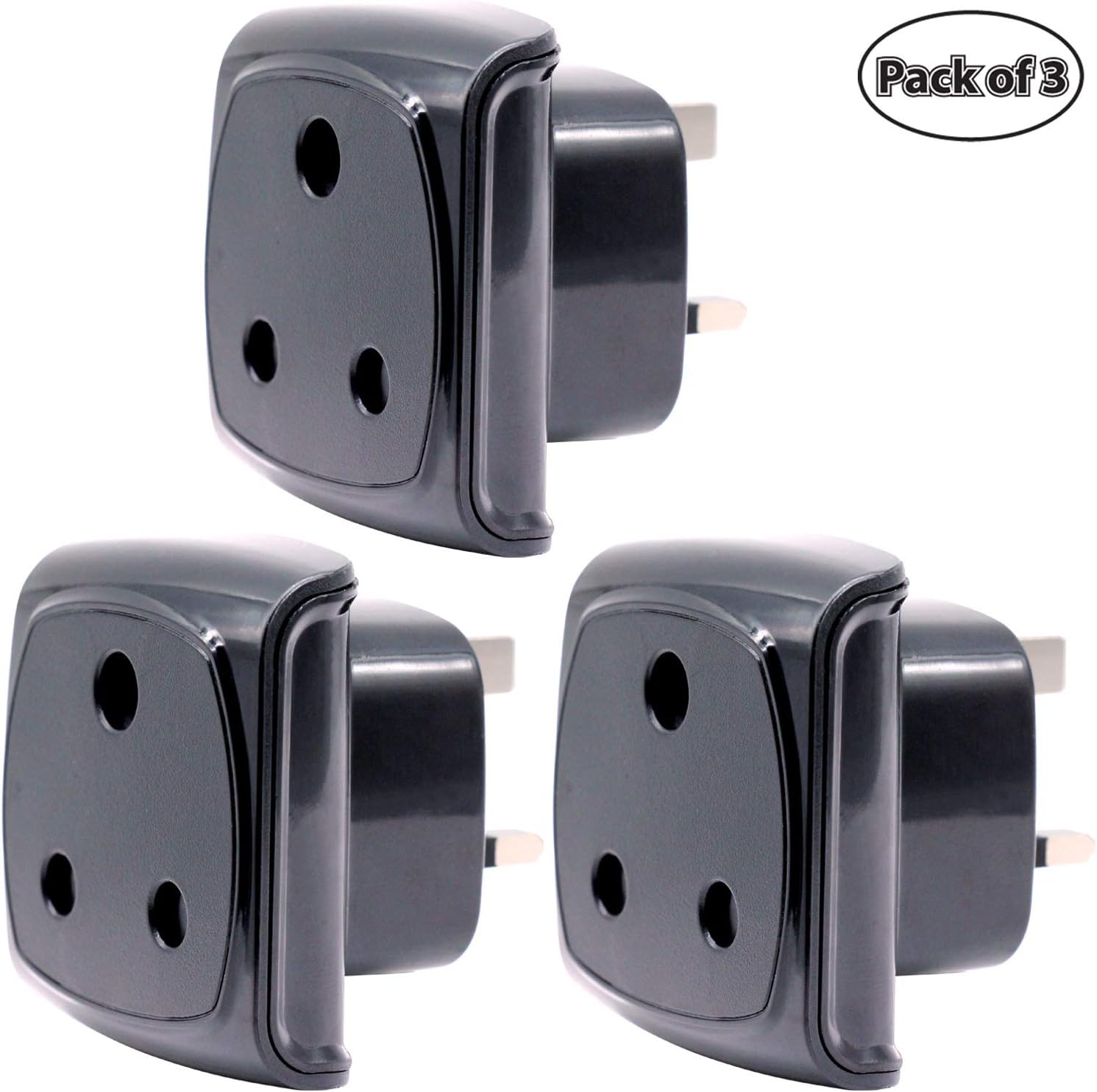 South Africa 3pin Large Plug Type M Adapter Convert to Amazon.co.uk Electronics