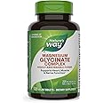 Nature's Way Magnesium Glycinate Complex, Supports Heart, Muscle, Nerve Function*, Highly Absorbable, 220 mg per 2-Tablet Serving, No Gluten, Vegan, 120 Tablets
