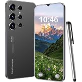 C24 Ultra 5G Unlocked Phones,128GB+4GB Cell Phone,6.3" HD Smartphone | Android 14/6800mAh/90Hz FHD+ Screen 72MP Camera/Dual SIM/Face ID/GPS/Comes with a stylus