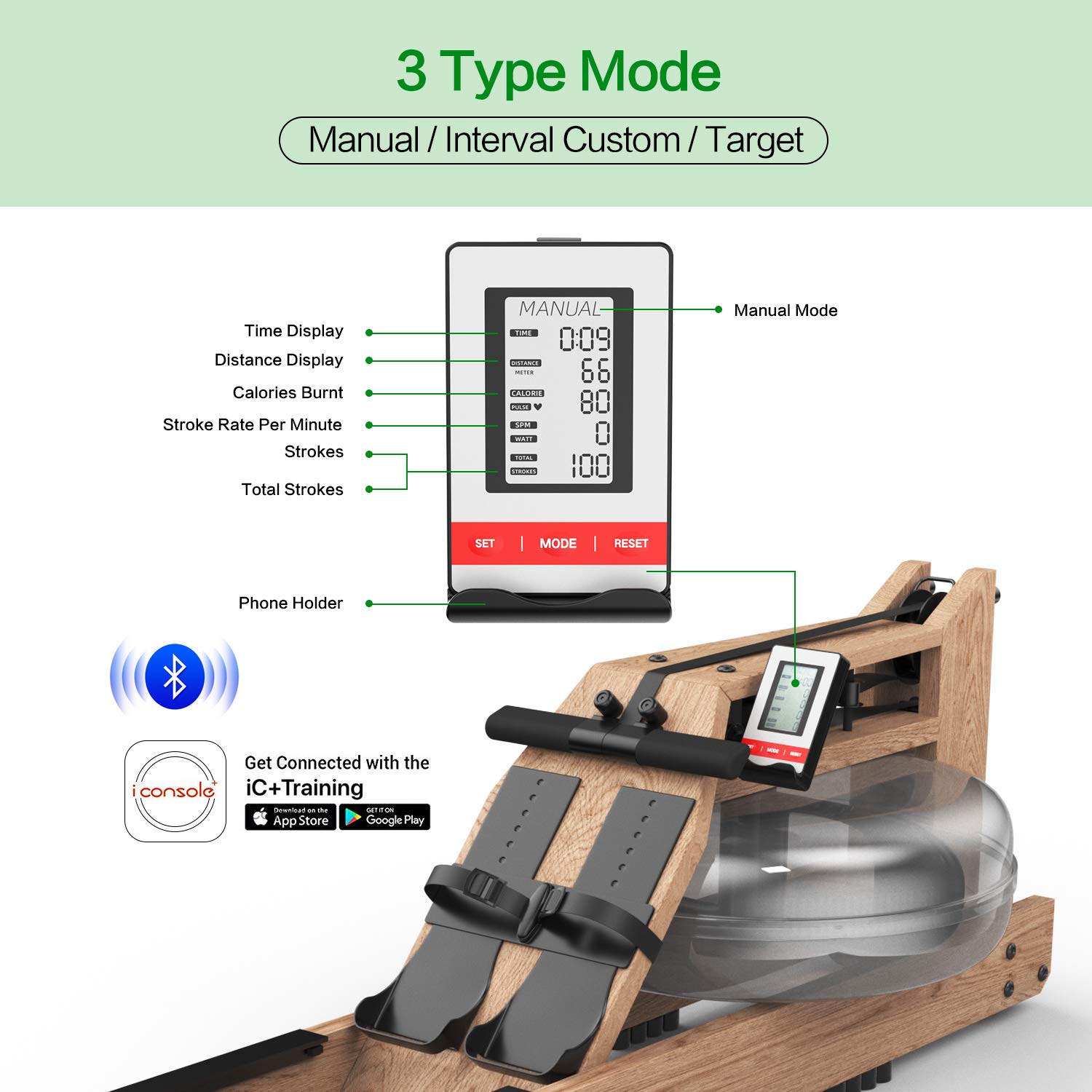 eriding rowing machine
