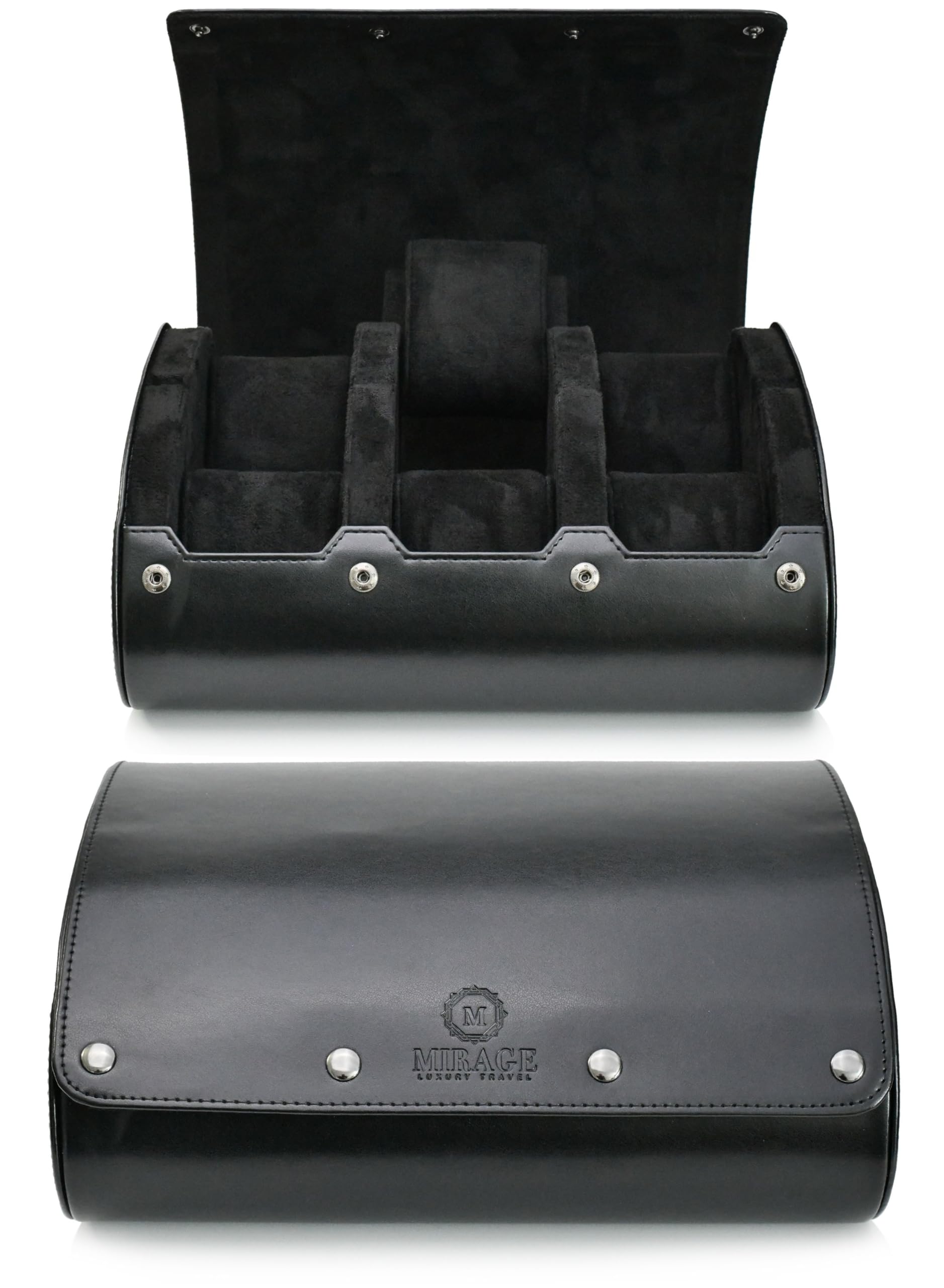 Watch Case for Men - Watch Roll Travel Case - Storage Organizer and Display - Mirage Watch Roll Case…