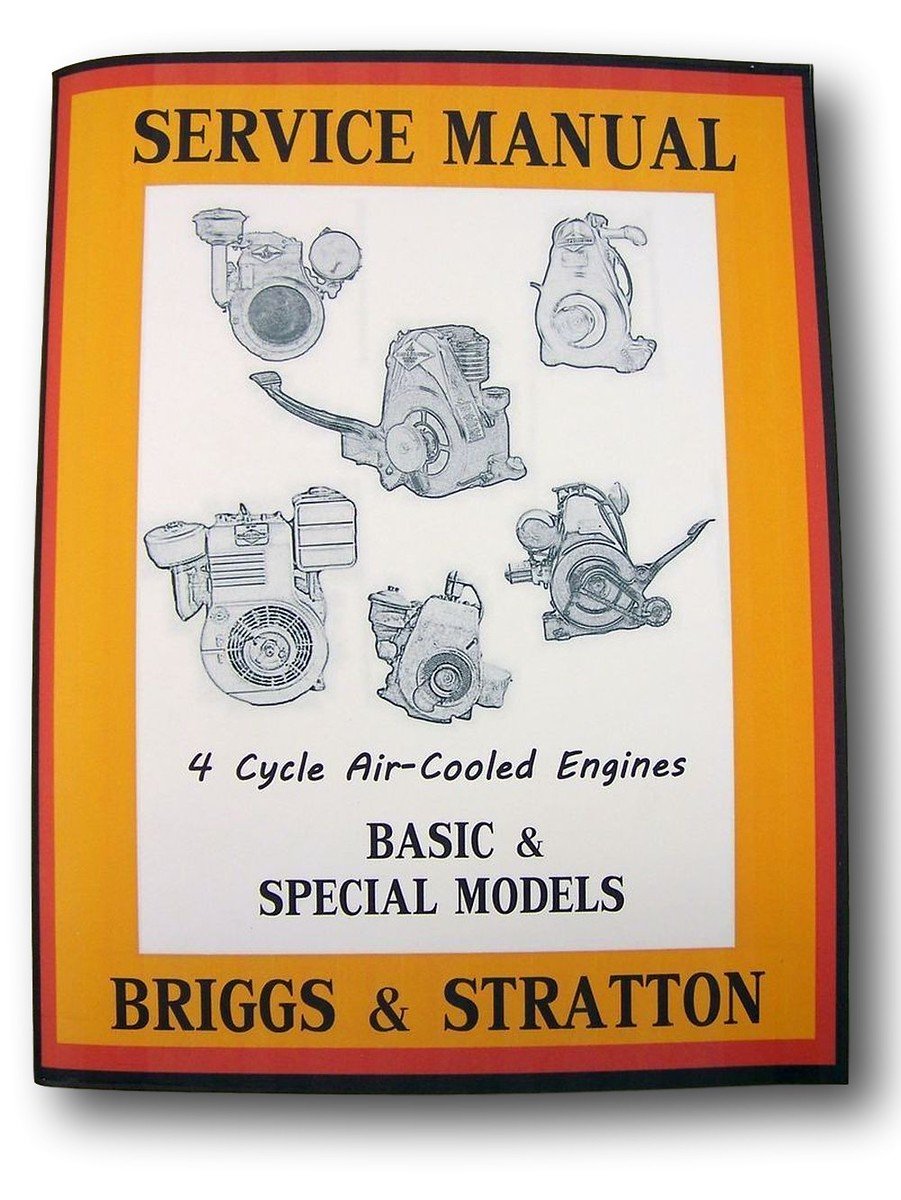 Amazon.com: Briggs Stratton Fh Fh1 Fj Fj1 Fj2 Ib Engine Service Shop  Overhaul Repair Manual: Industrial & Scientific