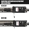 VOTATU V3 45 Degree Offset Iron Sights With Fiber Optics - Green/Red Dots