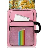 TreochtFUN Art Portfolio Kids Drawing Supply Bag 15 x 18 in -Small Art Bag | for Children Lesson - Artwork Case Storage Sketchbook,Drawing Pencil,Artist Set