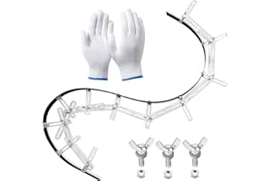 GIPFTYAG 71 Inch Flexible Steel Curve Template Woodworking Tool for Conveying Curve Patterns, Perfect for Carpentry, Metal Working and DIY Enthusiasts