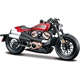 Maisto 1:12 Harley Davidson MC 2024 Sportster S, Red