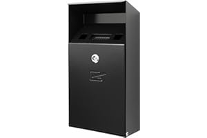 Numeroustar Cigarette Butt Disposal,Ashtray Outdoor, Cendrier Extérieur Avec Couvercle, for Patio with Lid, Suitable for Park
