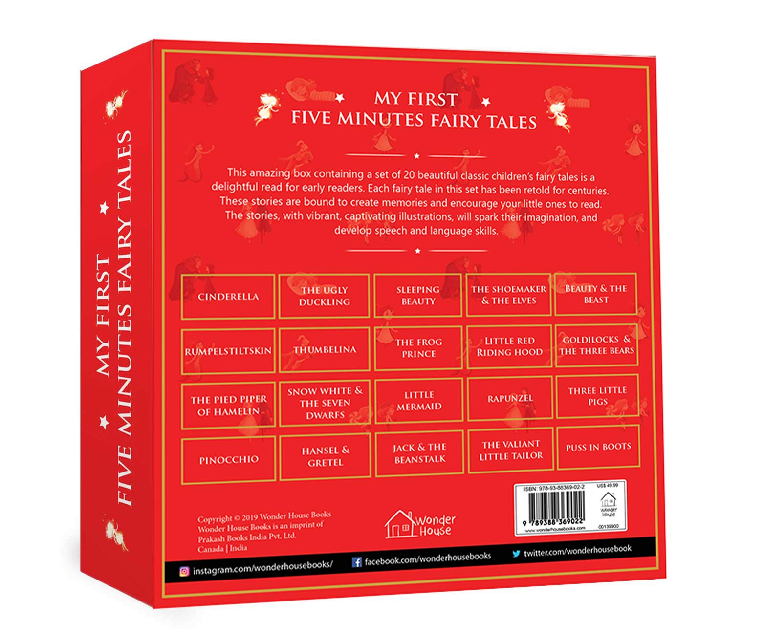 My First Five Minutes Fairy Tales Boxset: Giftset of 20 Books for Kids (Abridged and Retold) My First Five Minutes Fairy Tales Boxset: Giftset of 20 Books for Kids (Abridged and Retold) Paperback