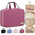 HOTOR Travel Toiletry Bag - Toiletry Bag w/Hanging Hook - Spacious Toiletry Bag for Women & Men, Makeup Bag/Big Comparment, Waterproof for Travel Accessories, Travel Essentials, Large