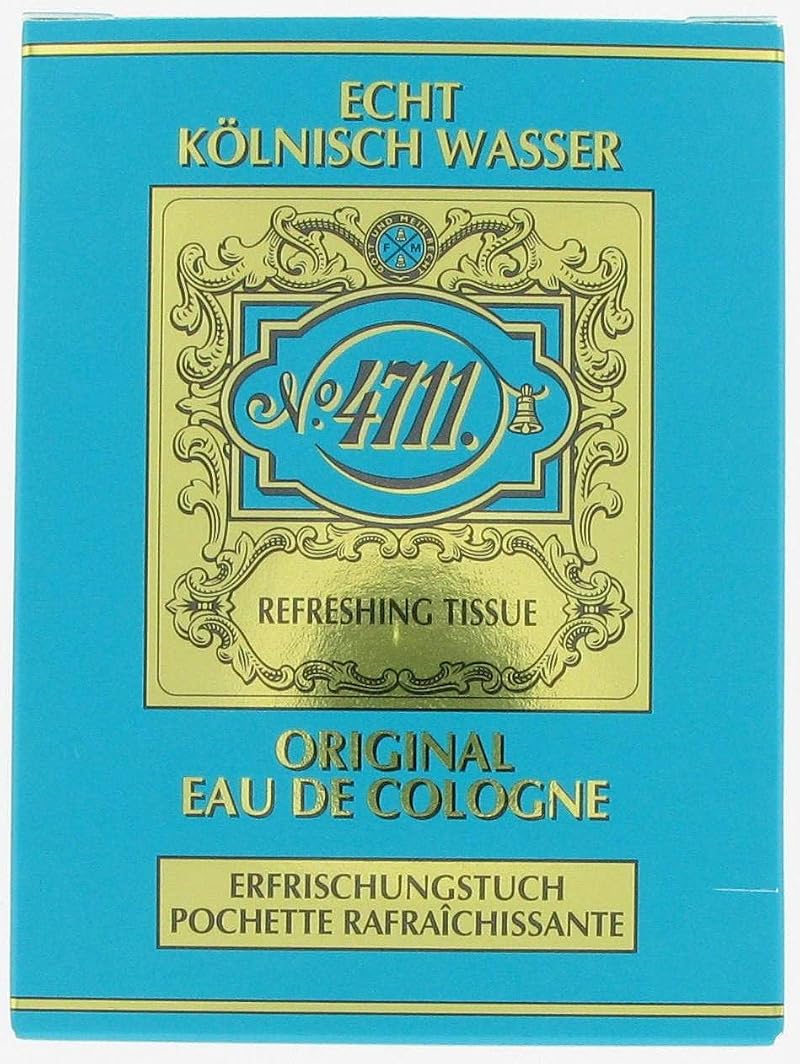 4711 Eau de Cologne Tissues 10pcs Brand New Boxed