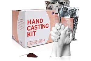 PRO MARINE SUPPLIES Hand Casting Kit Pro Marine (4-Liter Kit) | DIY Mold-Maker for Creating Hand Sculptures | Unique Arts and Crafts Gift | for Couples, Weddings, Anniversaries, and Family Keepsakes
