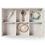 VEE&CO. Jewelry Holder Organizer Tray 6 Grid