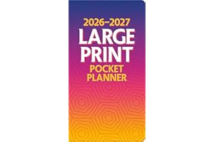 2026-2027 Large Print Pocket Planner