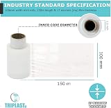 Triplast Clear Mini Pallet Stretch Wrap 100mm x 150m 17mu 5 Rolls view 2