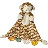 Mary Meyer Lovey Baby &amp; Toddler Stuffed Animal Activity Blanket Plush Soft Snuggle Toy, 12-Inches, Afrique Monkey