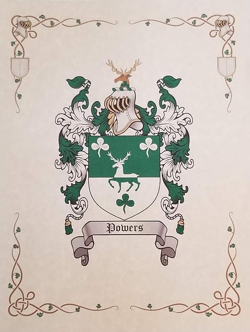 Dingli Coat of Arms, Family Crest 8.5x11 Print Surname