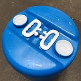 SOLUSTRE 20pcs Plastic Drum Caps Bung Seals for Oil Barrels Buckets 5.3cm White view 8
