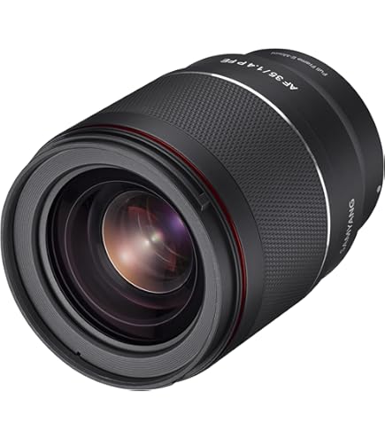 SAMYANG 単焦点レンズ 35mm F1.4 キヤノン EF用 フルサイズ対応 884116 qqffhab Amazon.com : Samyang AF 35mm F1.4 FE Standard Lens for Sony E
