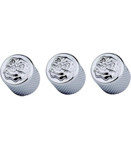 Amazon.com: Q-Parts Custom Guitar Knob - JUMBO SKULL II ON